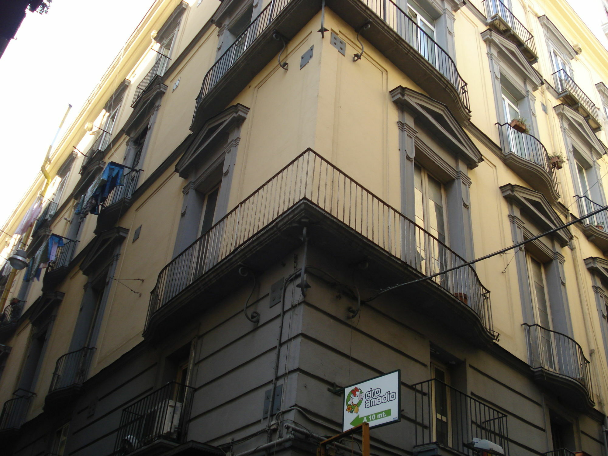 Apartamento Residenza Pizzofalcone Nápoles Exterior foto